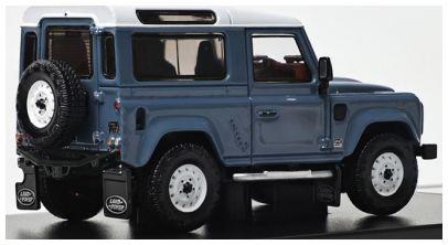 LCD Models 1:64th Scale Land Rover Defender 90 V8 Vintage Blue