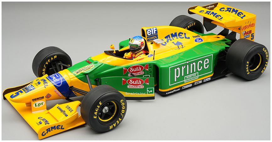 Tecnomodels  1:18th Scale Benetton B193B 1993 Hungarian GP #5 Michael Schumacher w/Driver