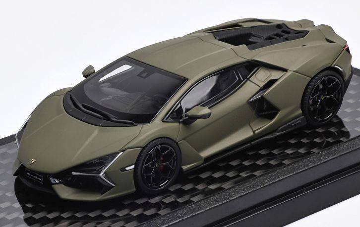 LCD Model 1:64 Scale Lamborghini Revuelto Matte Green