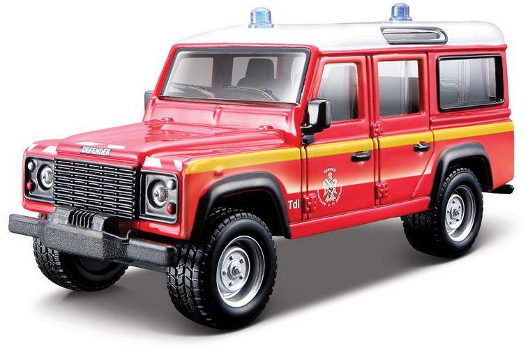 Burago 1:50 Scale Land Rover Defender 110 - Police