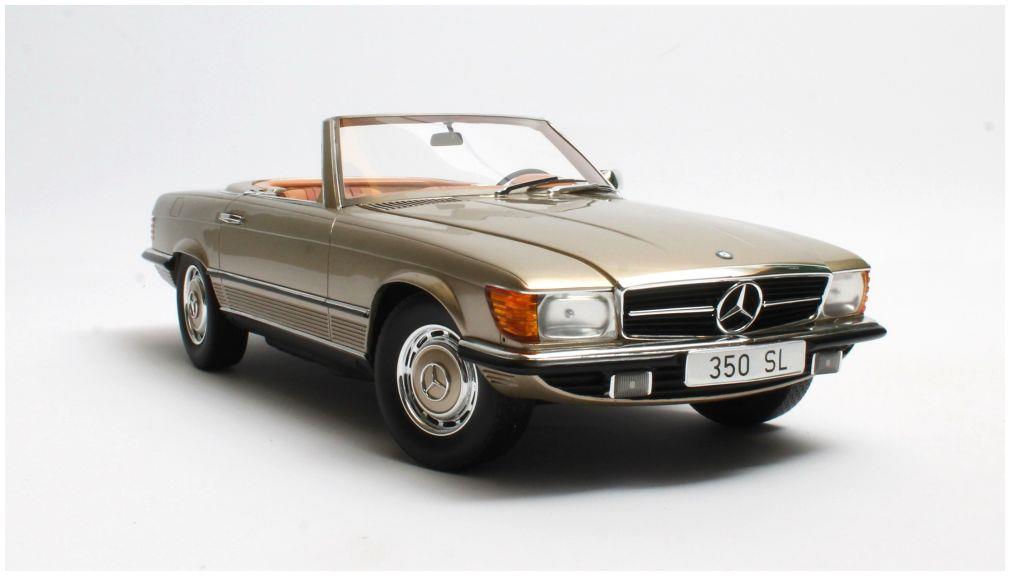 12 Art 1:12 Scale Mercedes Benz 350SL R107 Gold Metallic 1979