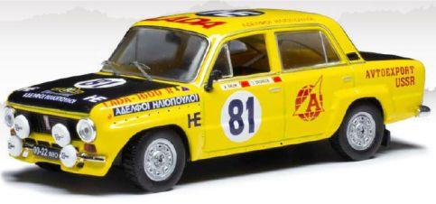 IXO 1:43 Scale Lada 1600 #81 Rallye Acropolis 1977 Brundza/Brum