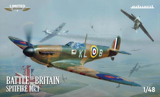 Eduard 1/48 Scale BATTLE OF BRITAIN SPITFIRE MK I