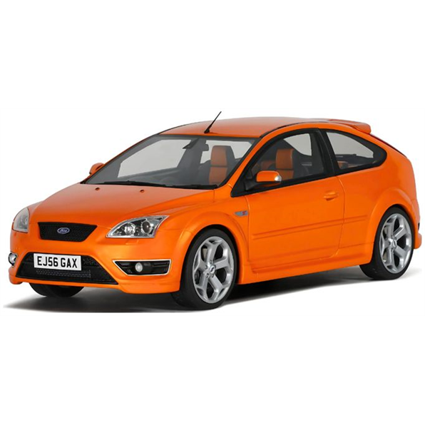 OTTO 1:18 Scale Ford Focus MK.2 ST 2.5 Electric Orange 2006 (RHD)