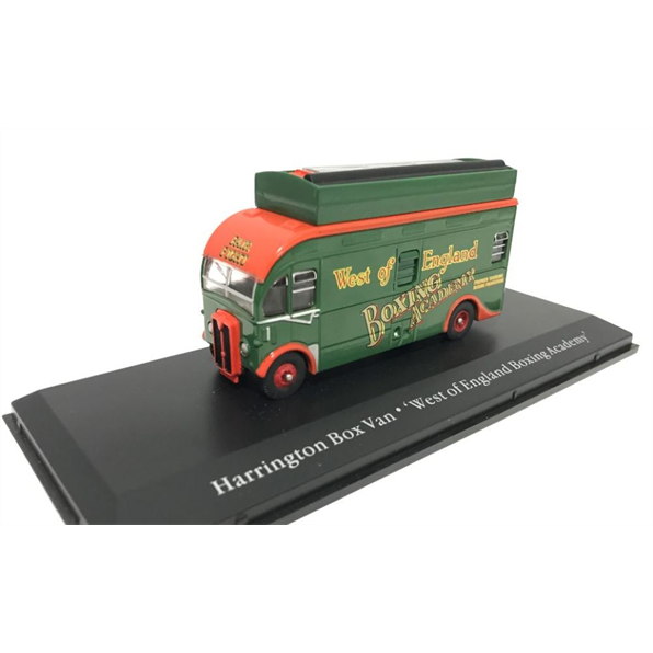 Atlas Editions 1:76 Scale AEC Harrington Horsebox Fairground Boxing Booth