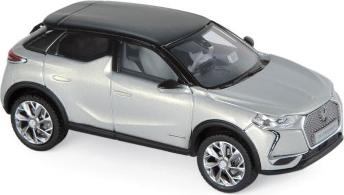 Norev 1:43 Scale DS3 Crossback E-Tense Pearl with Black Roof 2018