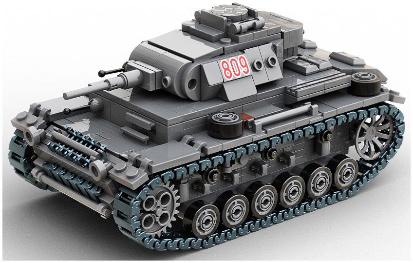 Buildarmy   Panzer 3 755pcs