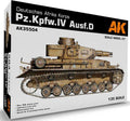 AK Interactive  1:35 Scale Pz.Kpfw.IV Ausf.D Deutsche Afrkia Korps
