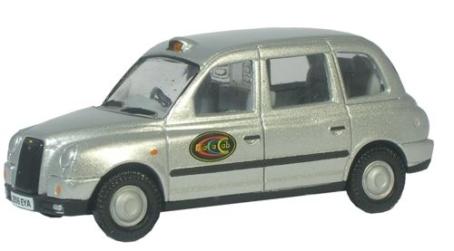 Oxford Diecast 1:76 Scale TX4 Taxi - Dial A Cab