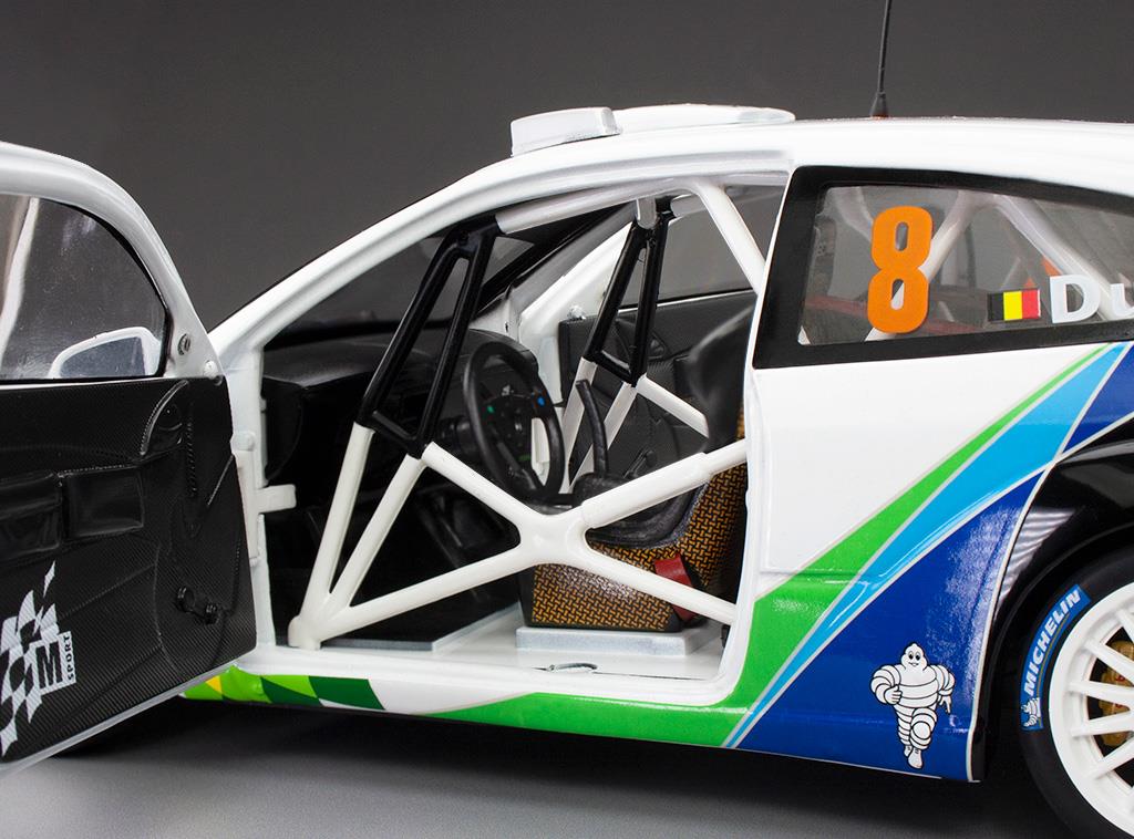 Sunstar 1:18 Scale Ford Focus RS WRC '04-#8 F.Duval/S.Prevot 2nd Rally Deutschland 2004 (999pcs)