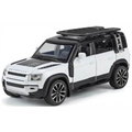 QY Toys 1:32 Scale Land Rover Defender 110 White Opening Parts/Light and Sound