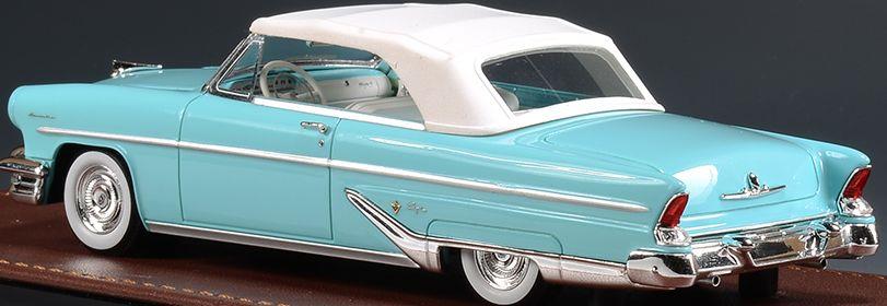 GLM 1:43 Scale Lincoln Capri Convertible Taos Turquoise Closed Top 1955