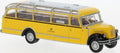 Brekina 1:87 Scale Borgward BO 4000 Deutsche Bundespost 1951