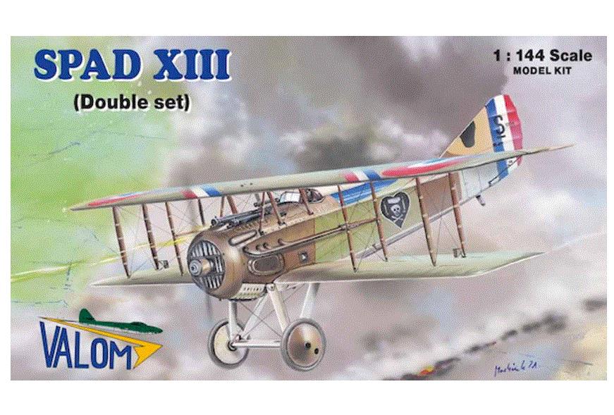 Valom Model Kit 14412 1/144 Scaleth Scale Spad XIII (double set