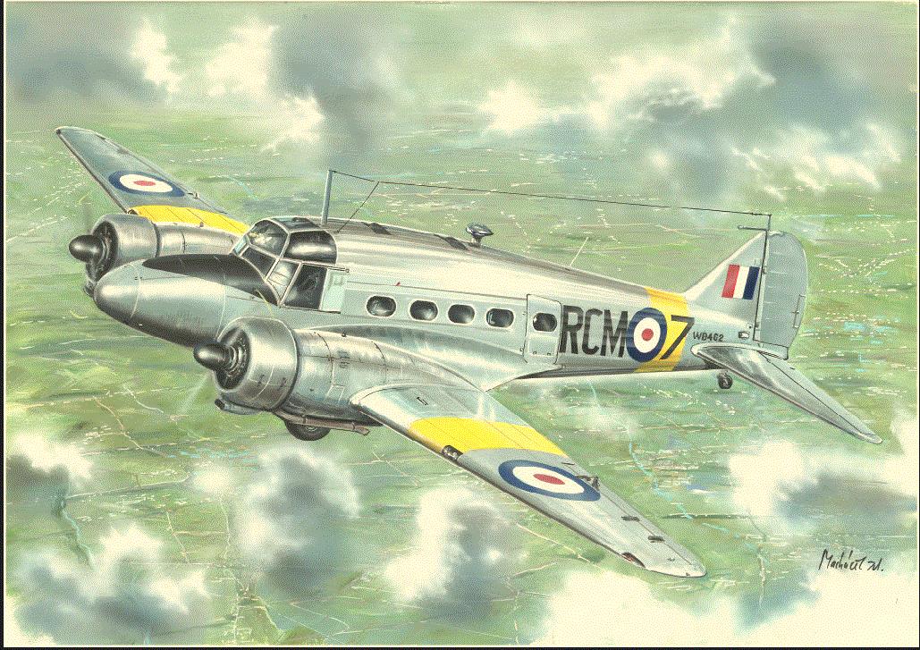 Valom 72165 1/72 Scale AVRO ANSON T.21 RAF TRAINER