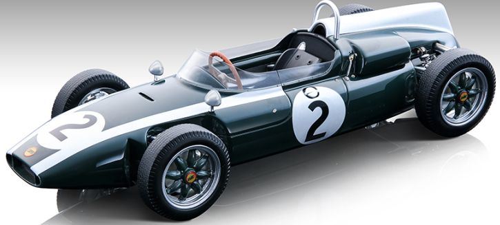 Tecnomodels 1:18 Scale Cooper T53 Climax Britsh GP 1960 Bruce McLaren