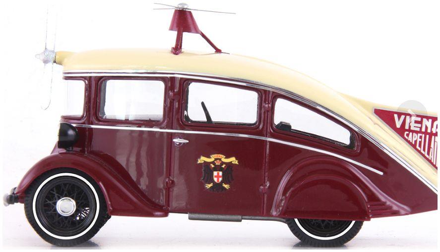 Autocult 1:43 Scale Singer Popular Viena Capellanes Red-Ivory