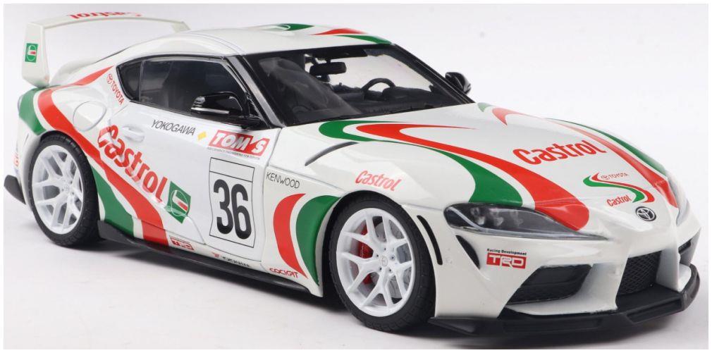 Solido  1:18th Scale Toyota GR Supra Toyota Racing Tribute White 2024