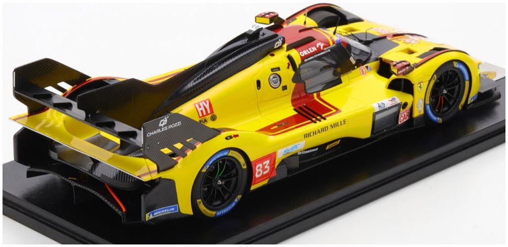 Looksmart Models 1:18th Scale Ferrari 499P #83 AF Corse Winner Le Mans 24H 2025 R. Kubica/Y. Ye/P. Hanson