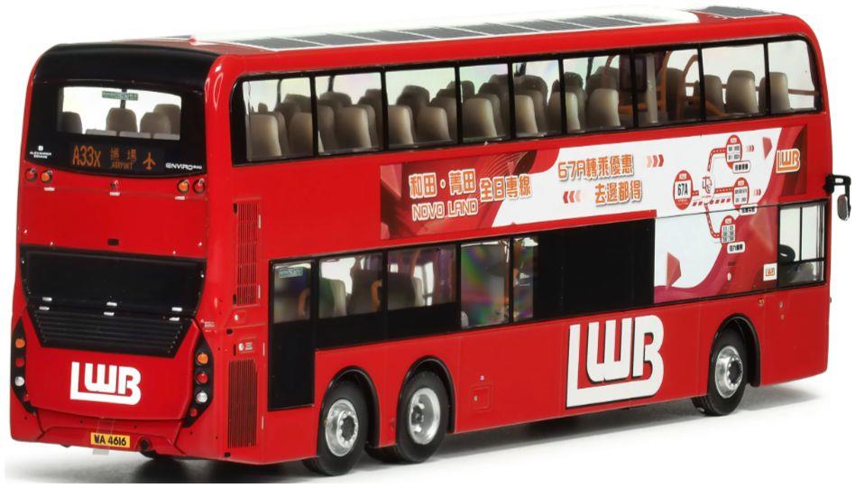80m Bus Models 1:76th Scale LWB Dennis Enviro500 MMC Facelift Euro V 12.8M 67A