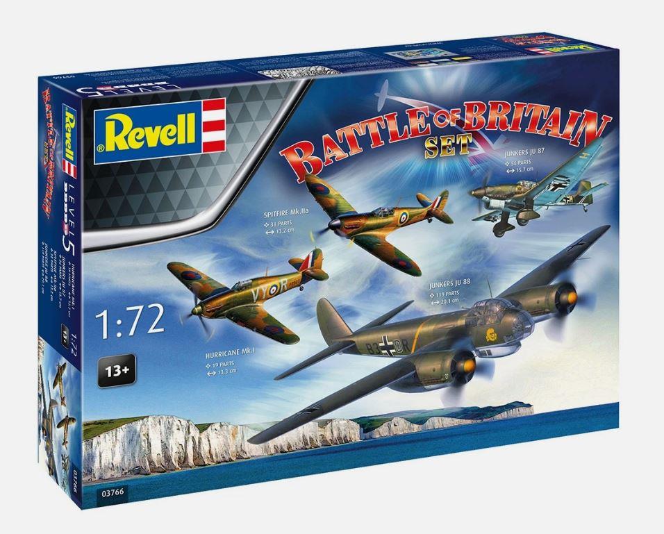 Revell 1/72 Scale Battle of Britain Model Kit 85th Anniversary Set