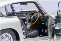 Autoart 1:18 Scale Aston Martin DB5 'Goldfinger' w/Weapons Silver