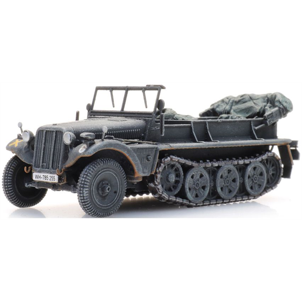 Artitec 1:87 Scale Sdkfz 10 Grey (WM) Ready-Made, Painted
