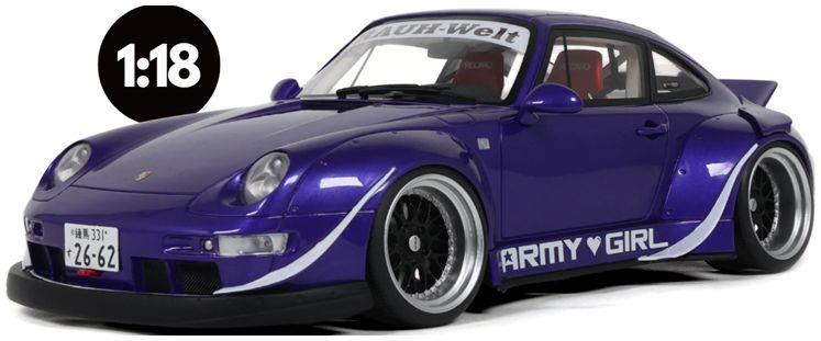 GT Spirit 1:18th Scale RWB Army Girl Purple 2015