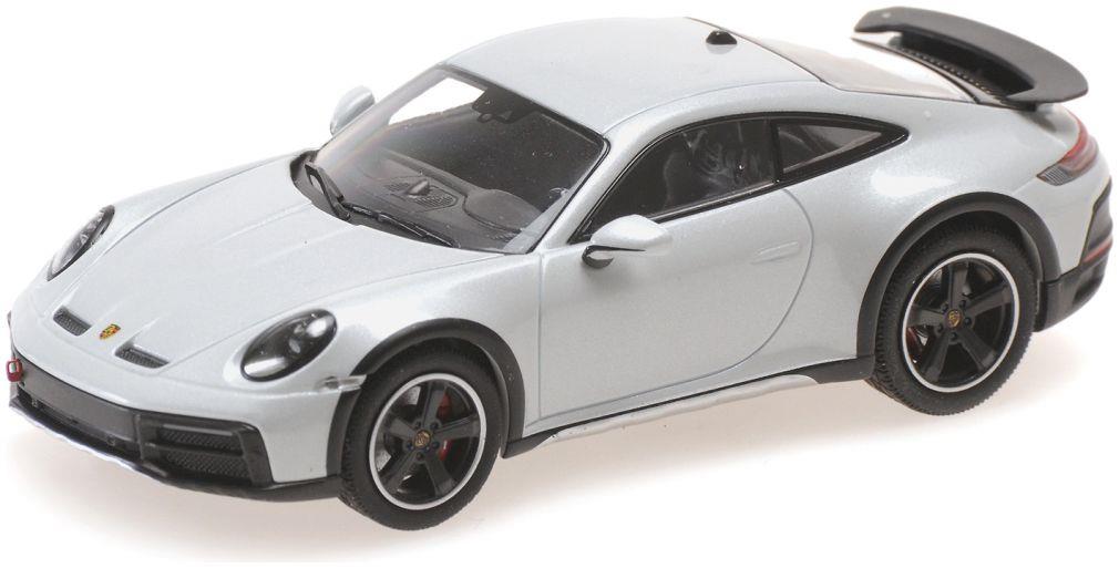 Minichamps 1:43 Scale Porsche 911 Dakar - 2022 - Grey Metallic