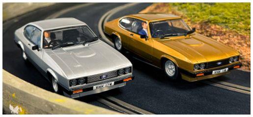Scalextric 1:32 Scale Ford Capri Mk III Twin Car Pack The Professionals