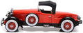 Esval 1:43 Scale Stutz Blackhawk Roadster 1928 Closed Red Black