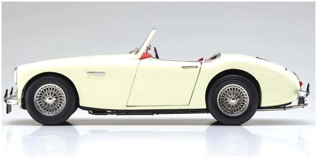 Kyosho 1:18 Scale Austin Healey 3000 BN7 English White