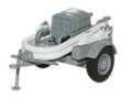 Oxford Diecast 1:76 Scale Coventry Climax Pump Trailer - NFS Grey