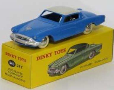 Atlas Editions  Scale Studebaker Commander (540 24Y) Atlas reproduced 'Dinky'