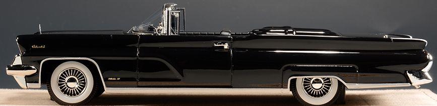 GLM 1:43 Scale Continental Mark IV Open Roof Black 1959