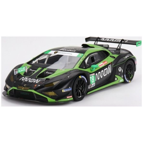 Truescale TSM 1:18 Scale Lamborghini Huracan GT3 EVO2 #78 Forte Racing IMSA 2023 Daytona 24hrs