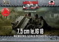 First to fight kits 1:72 Scale 7.5cm LeIG German Infantry Cannon w/crew