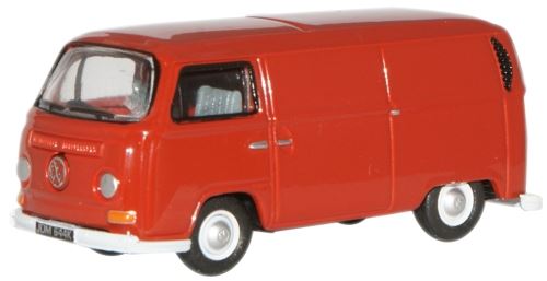 Oxford Diecast 1:76 Scale VW T2 Van - Senegal Red