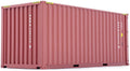 Marge Farm Models 1:32nd Scale Sea Freight Container Brown 20ft