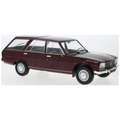 Model Car Group MCG 1:18 Scale Peugeot 504 Break Dark Red 1976