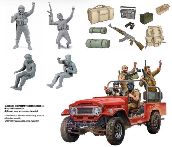 AK Interactive  1:35 Scale Technical Riders