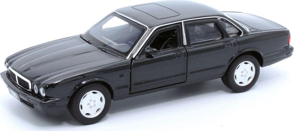 Tayumo 1:36 Scale Jaguar XJ6 - Anthracite Pull Back