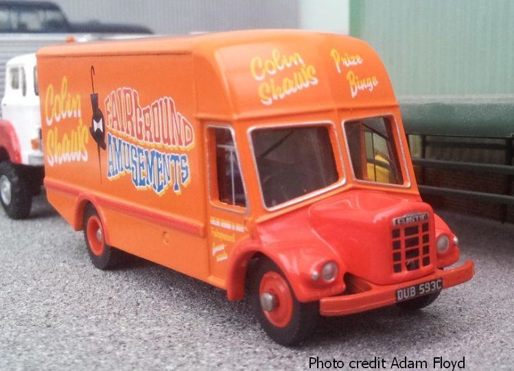 Atlas Editions 1:76 Scale Austin Noddy Van - Colin Shaw