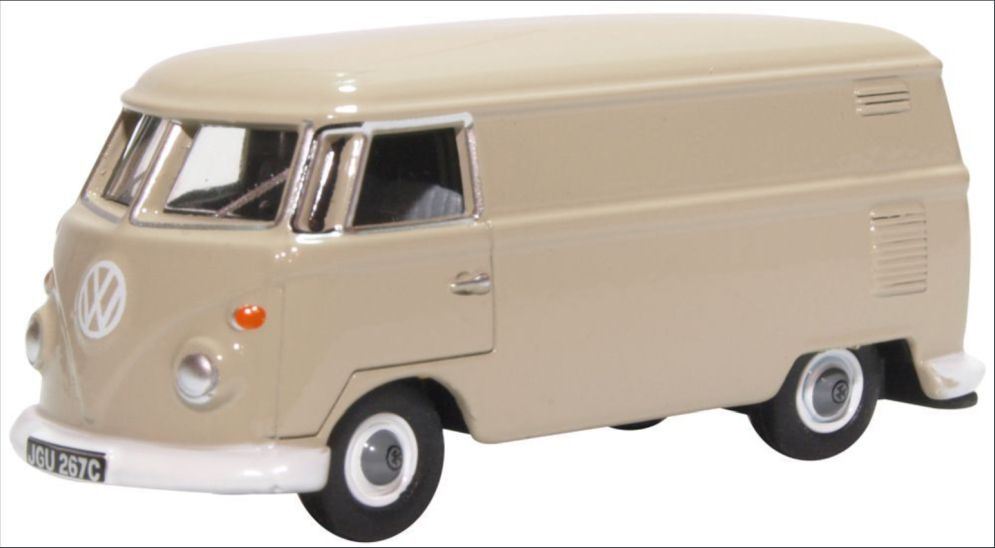 Oxford Diecast 1:76 Scale VW T1 Van Light Grey