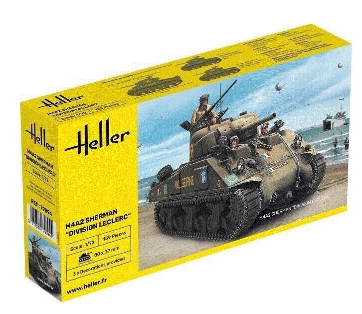 Heller 79894 1/72 Scale M4A2 Sherman “Division Leclerc