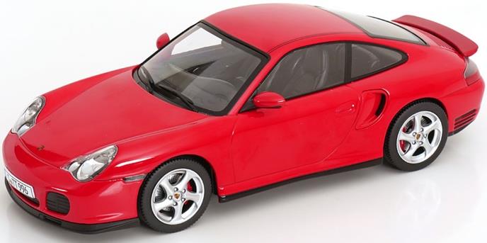 KK Scale 1:18th Scale Porsche 911 (996) Turbo 2000 Red