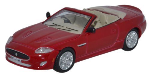 Oxford Diecast 1:76 Scale Jaguar XK Conv - Italian Racing Red
