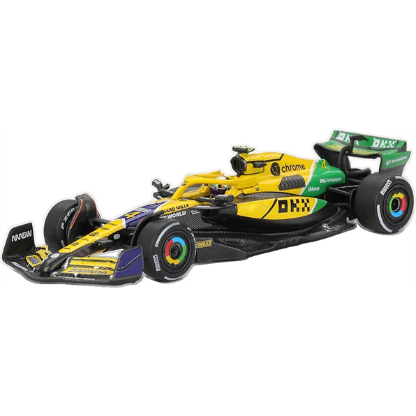 MiniGT  1:64th Scale McLaren MCL38 #4 Lando Norris 2024 F1 2024 Monaco GP
