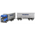 Emek 1:25 Scale Scania R500 Drawbar Truck and Trailer Blue
