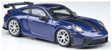 Paragon  1:64th Scale Porsche 911 GT3 (992.2) Gentian Blue Metallic (RHD) 2025